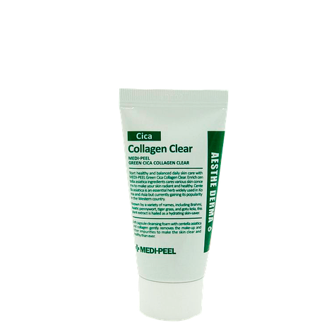 347530 Заспокійлива пінка, що глибоко очищає MEDI-PEEL Green Cica Collagen Clear, 28мл, фото 1