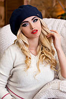 Берет «Беата» джинсовий