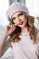 Берет «Віва» темна кава світла кава