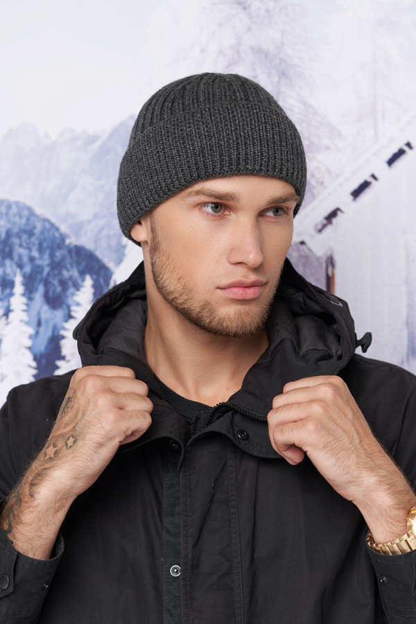 Чоловіча шапка «Манон» графіт