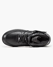 Жіночі кросівки Nike Air Force 1 Mid Black (с мехом) 315123-001, фото 6