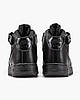 Жіночі кросівки Nike Air Force 1 Mid Black (с мехом) 315123-001, фото 8