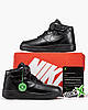Жіночі кросівки Nike Air Force 1 Mid Black (с мехом) 315123-001, фото 10