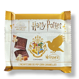 Шоколад Witor's Harry Potter Corvonero Lincantesimo Dei Pop Corn Caramellati 50g