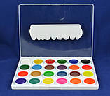 Фарби акварельні медові "ЛЮКС КОЛОР" 24 кольорів 0724, фото 3