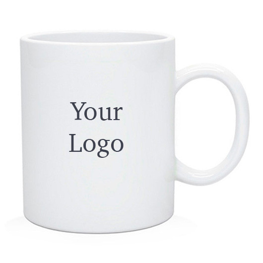 Чашка біла сублімаційна з нанесенням логотипу або фотографії