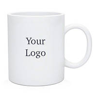 Чашка белая сублимационная с нанесением логотипа или фотографии