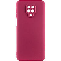 Чехол Epik Silicone Cover Lakshmi Full Camera A Xiaomi Redmi Note 9S Marsala 1361054