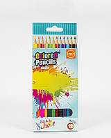 Олівці кольорові трикутні Chens 12 кв CS9015-3