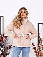 Куртка демісезона жіноча арт. 332 світлий беж