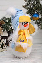 Інтер'єрна фігурка новорічна Сніговик Все буде Україна 32 см