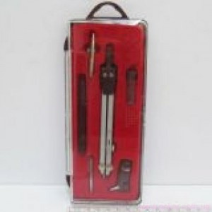 Готовальня IMG2122 червона підкладка (6 предметів), фото 1