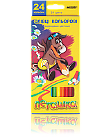 Олівці кольорові "MARCO" Пегашка (24 кольори)