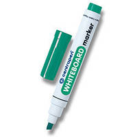 Маркер "Centropen" Whiteboard скошений (зелений) 8569