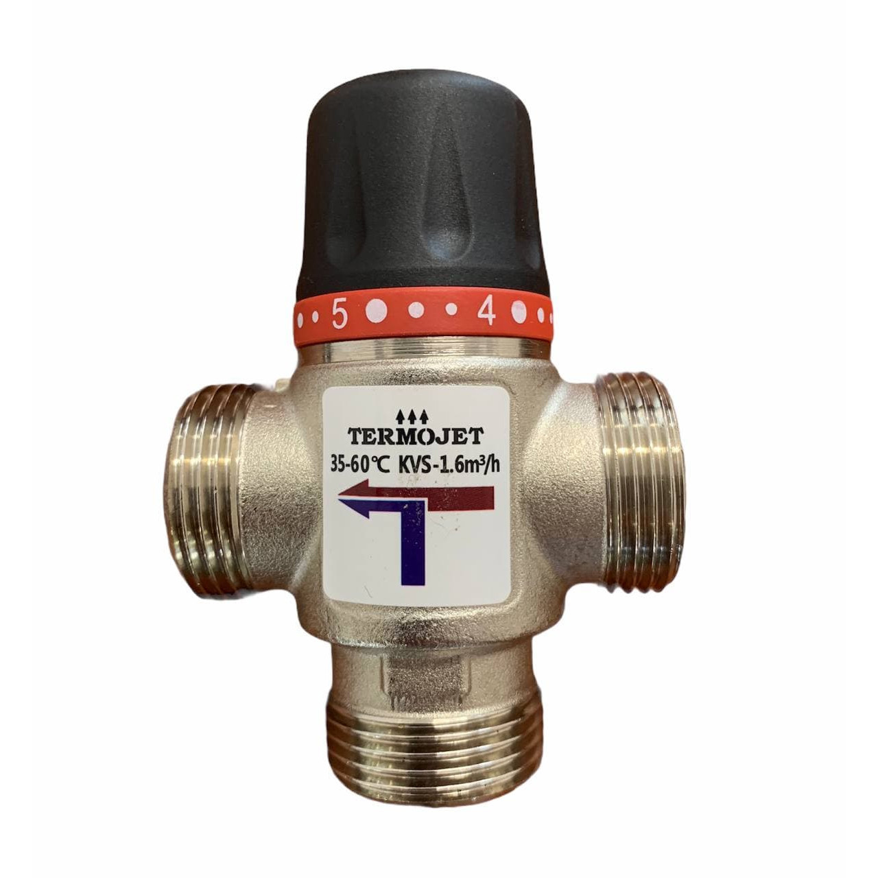 Термостатичний трьохходовий TermojetTMV132 1"(kvs-1.6, 35-60°C)