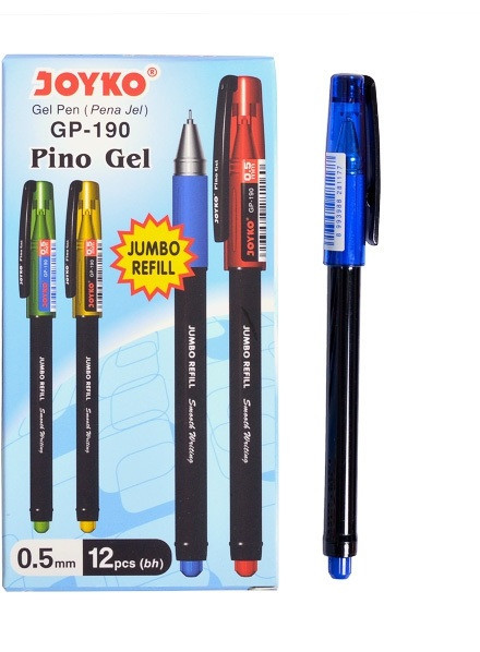 Ручка гелева Joyko Pino Gel синя, фото 1