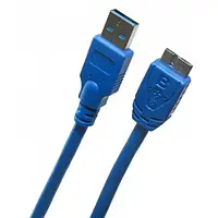 Дата-кабель Extradigital KBU1625 0.5m USB (тато) - microUSB Type B (тато) Blue