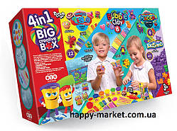 Набір 4в1 BIG CREATIVE BOX BCRB-01 (тесто для ліплення, кулька. пласт, маса для ліплення, окисне пісок)