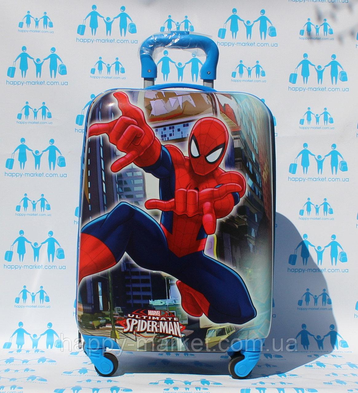 Валізи дитячі якість стандарт ручна поклажа Josepf Ottenn Людина павук-44 см 0486-2\1616, фото 1