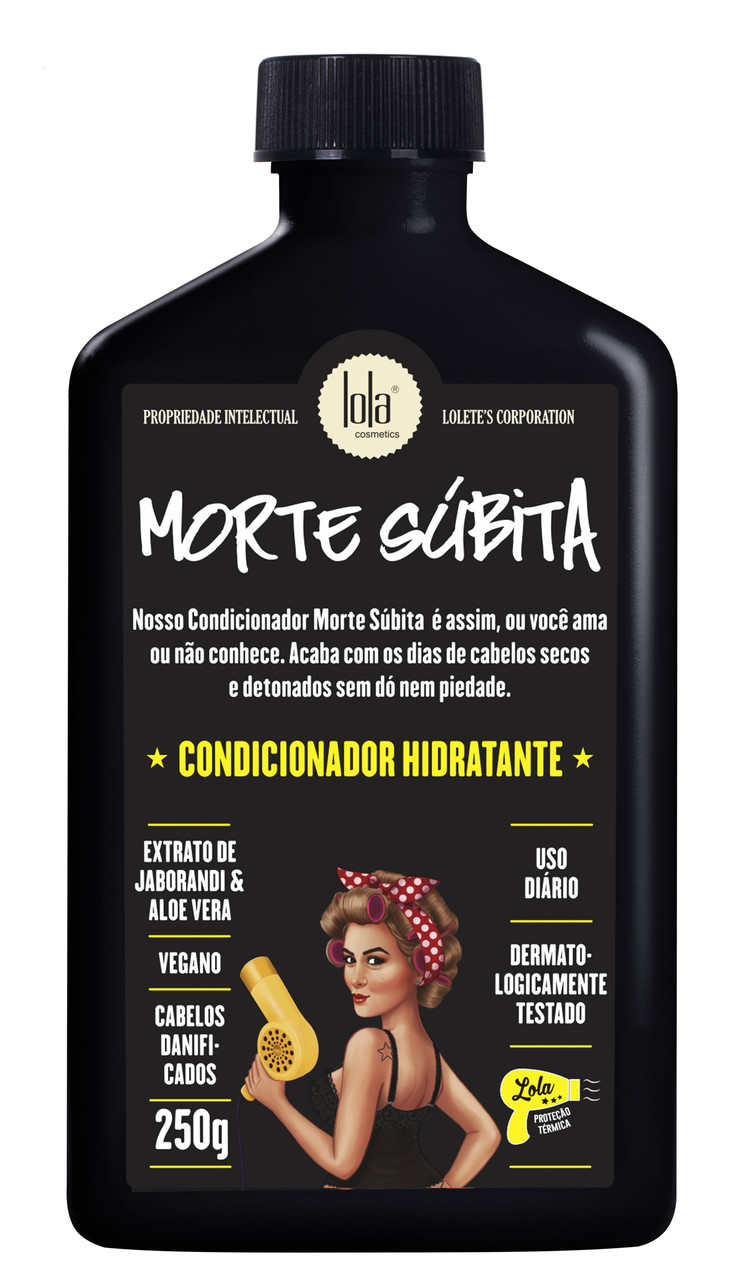 Зволожувальний кондиціонер для пошкодженого волосся Lola Cosmetics Morte Subita Moisturizing Conditioner, 250 г