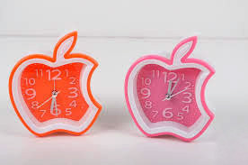 Годинник-будильник NoAS-920 Яблуко (10*10,5), фото 1