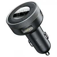 ФМ-модулятор Baseus Enjoy Car Black Wireless MP3 Charger 3.4A (CCLH-01)