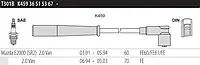 Провода зажигания Tesla T301B MAZDA E2000 (SR2) 2.0