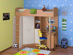 Ліжко горище в дитячу КЧД - 2904