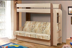Двоярусне ліжко з розкладним спальним місцем ДКД-0505