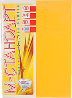 Папір A4 'М-Стандарт' ІНТЕНСИВ 200/CY40 (Gold) 100 л./80 г Золотистий