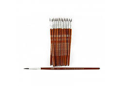 Пензель Поні No 1 круглий No2101-BPR Neo Line (дер. корпус)