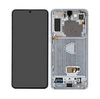 Дисплей Samsung SM-G996 Galaxy S21 Plus в зборі з сенсором та рамкою Phantom Silver service orig