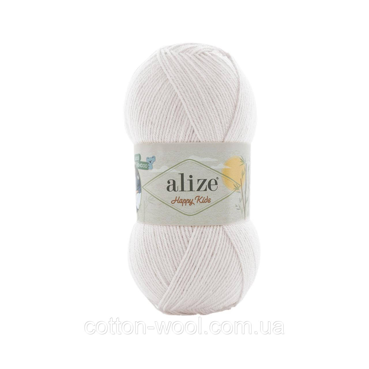 Alize Happy kids 55 (Алізе Хеппі кідс) 25% шерсть ,10% бамбук , 65% акрил, фото 1