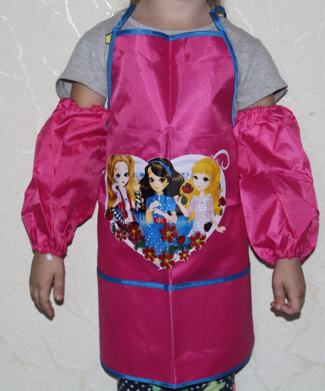 Фартух для праці та творчості + нарукавники Дівчата Мікс 127, фото 1