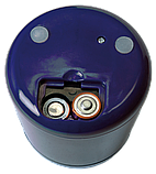 Точило No 4796 BUROMAX синє (8*7 см) електричне з живленням від батарейок, фото 5