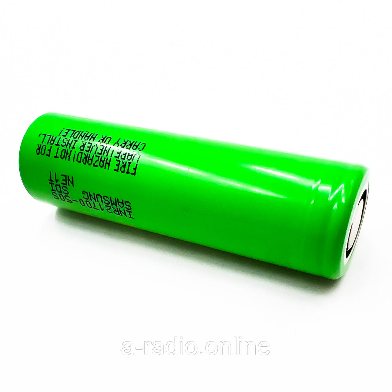 Акумулятор Samsung INR21700-50S 5000 mAh Li-ion 3.7V без захисту (промисловий АКБ) оригінал, новий, 21700