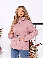 Куртка демісезона жіноча арт. 332 рожева
