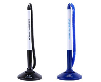 Ручка кулькова настільна Winning WZ-2028 на круглій горизонтальній підставці, фото 1