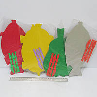 Дошка для пластиліну "Люкс Колор" Ф (яблуко, рибка, груша, хрюша)+стіки