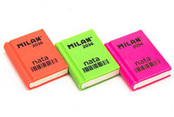 Ластик Milan 2036 Книжка 3,9*2,9*0,9 мікс (уп36)