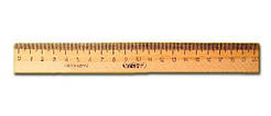 Лінійка дер.20 см "ЛЮКС КОЛОР" (Шелкографія) арт.ЛДш20