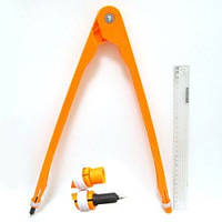 Циркуль (1прем) No5924 ГІГАНТ (43 см) для дошки на голці