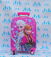 Валіза дорожня дитяча з кодовим замком 50 см ручна поклажа Холодне Серце Frozen 18 FR 17