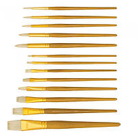 Пензель щетина No 4 круглий