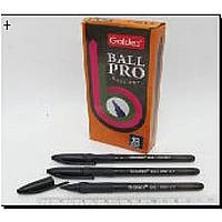 Ручка масляна No1201 Goldex Ball pro синя 0.7mm з грипом