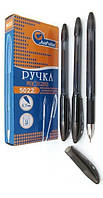 Ручка кулькова 5022 Office чорна 0,7 мм уп 12 шт.