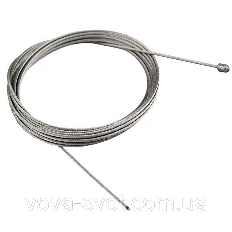 ТРОС СТАЛЬНИЙ в обплетенні ПВХ (довжина (2.0 м.), фото 1