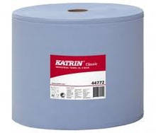 Паперові протирочні рушники Katrin Plus L 2 BLUE (сині) (cellulose)