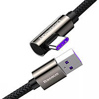 Кабель Baseus Legend Series Elbow Fast Charging USB to Type-C 66W (2m), фото 7