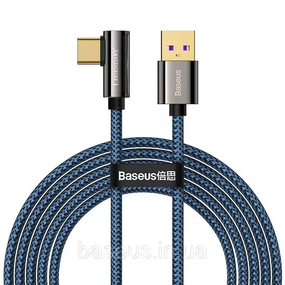 Кабель Baseus Legend Series Elbow Fast Charging USB to Type-C 66W (2m)